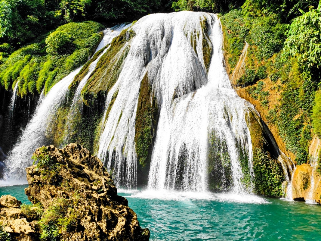 Khaddum Falls and Krem Chympe Cave