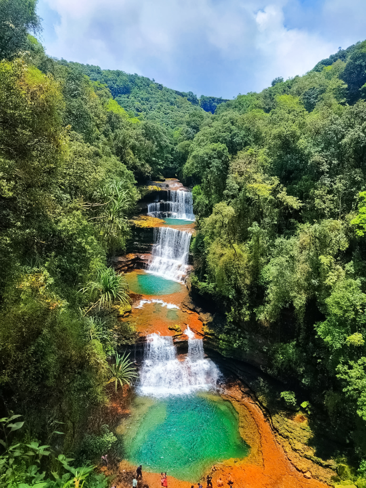 Wei Sawdong Waterfalls, Sohra: Places to Visit in Meghalaya