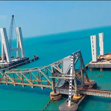 India's First Vertical Lift Sea Bridge, the New Pamban Bridge is Ready to be Opened Soon