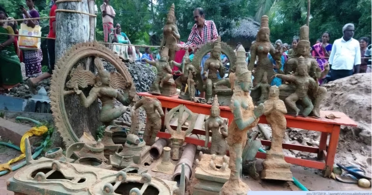 Panchaloha Idols Discovered in Thanjavur District of Tamilnadu