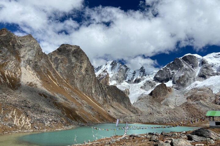 Lakes in Sikkim: Sebu Cho or Gora-La Lake in Dombang Valley near Gora La Pass