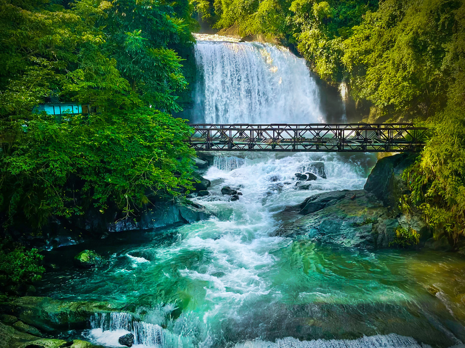 Meghalaya's Umkrem Waterfall in Monsoon 