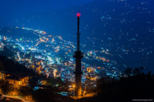 Sikkim Packages by SetMyTrip: View of Gangtok City at Night