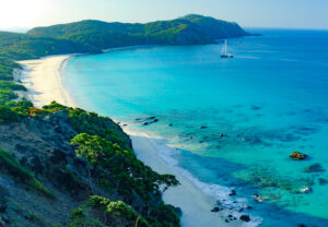 Amazing Sloping Beach of South Cinque Island, Andaman: White Sand, Super Clear Turquoise Sea, Tropical Forests and Coconut and Palm Groves Fringed, Secluded: Cinque Islands Speedboat Tour by SetMyTrip