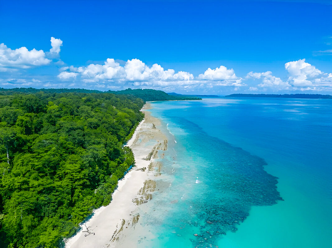 Aerial View of Kalapathar Beach: Swaraj Dweep (Havelock Island): Best Places to Visit & Top Things to Do