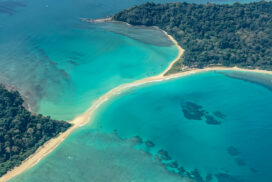 Diglipur, No 1 Place in the Andamans to Visit: Aerial View of Ross and Smith Islands Off Diglipur, North Andaman